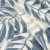 Modal Spandex Knit Palm Tree Leaves White/Blue/Gray