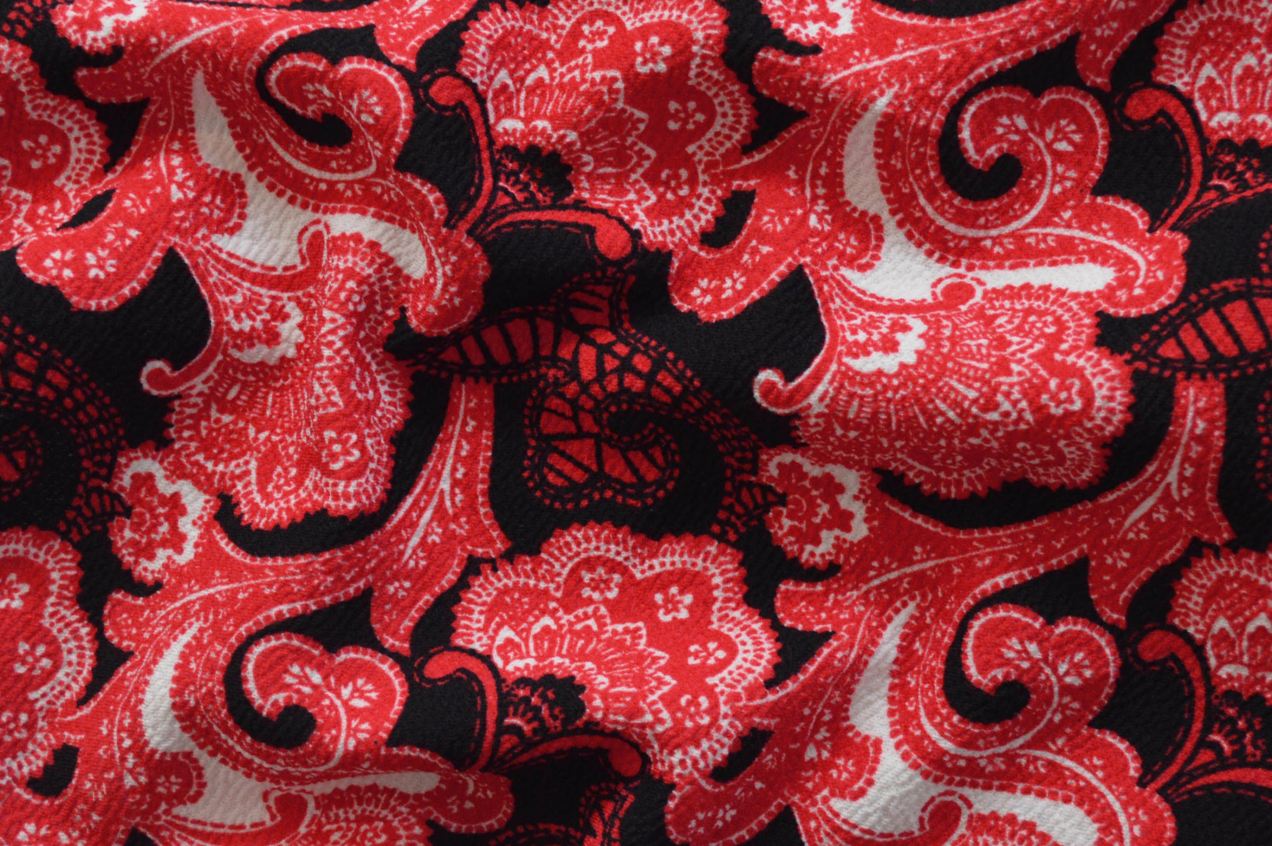 Liverpool Bohemian Paisley Red