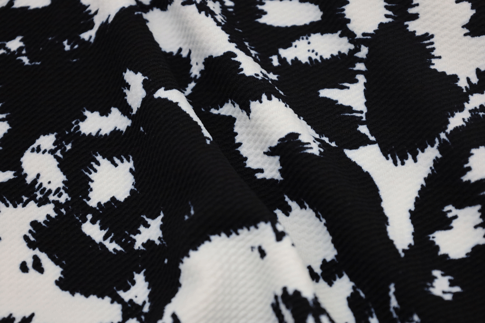 Liverpool Abstract Black and White Knit