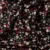 Rayon Challis Ditsy Floral Black/Ivory/Red
