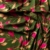 Rayon Challis Fall Leaves Army/Magenta/Taupe
