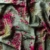 Rayon Challis Abstract Blossoms Gray/Fuschia
