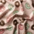 Cotton Flannel Print Donuts Pink/Multicolor