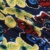 Cotton Lawn Butterfly Painting Navy/Red