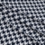 Double Brushed Small Houndstooth Navy/White
