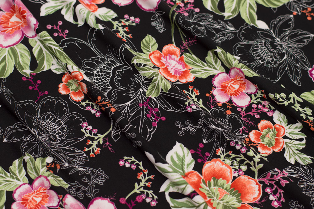ITY Floral Black/Coral