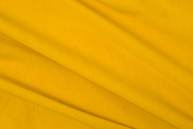 Solid Mustard Yellow 4 Way Stretch 10 oz Cotton Lycra Jersey Knit Fabric