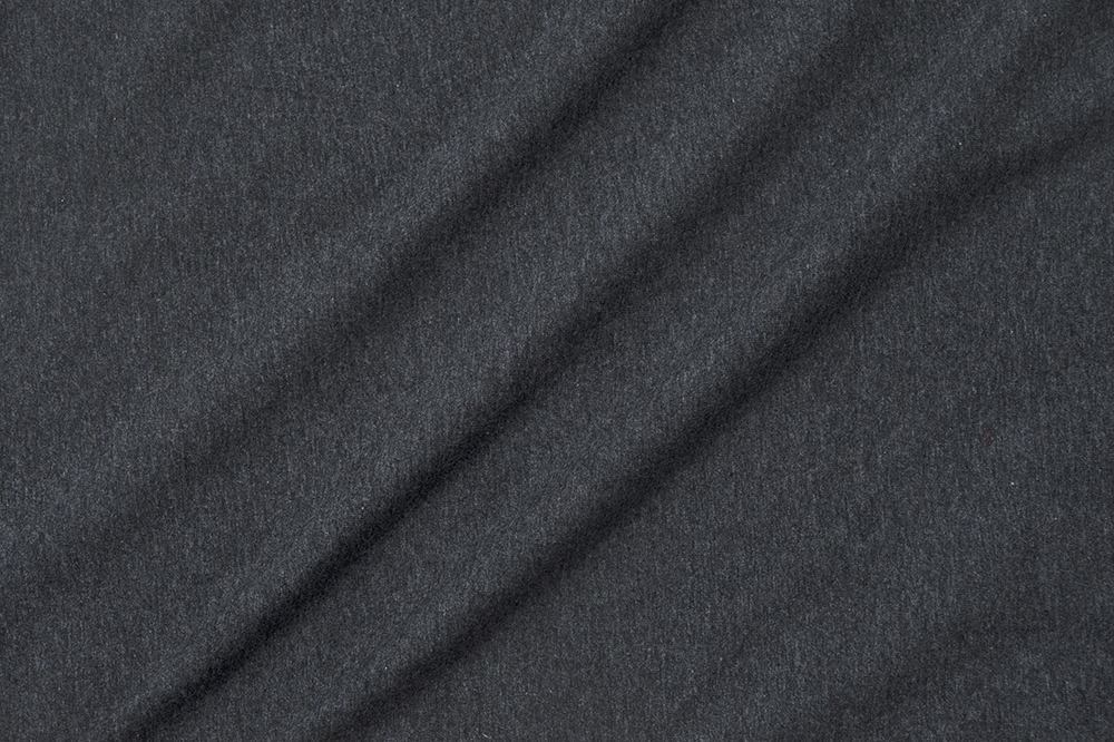 Cotton Spandex Solid Two Tone Charcoal