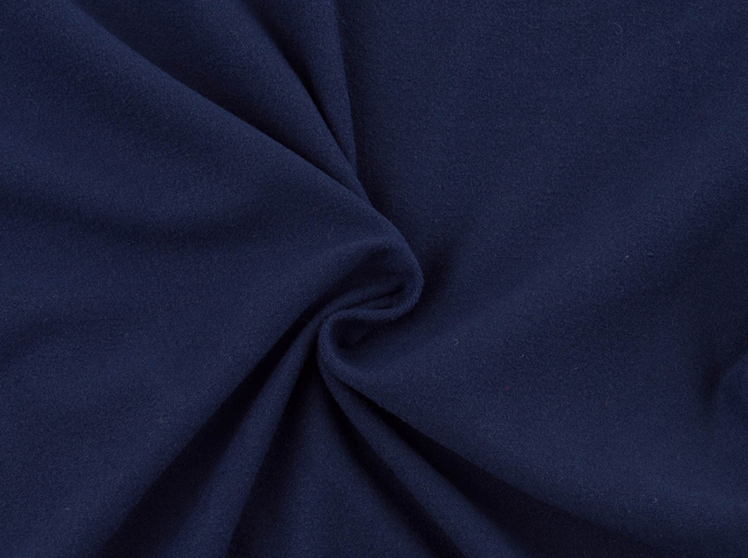 Milana Double Brushed Poly Navy