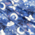 Marketa Stengl by Fabric Merchants Double Brushed Poly Jersey Knit Butterflies & Moon Blue/White