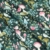 Marketa Stengl by Fabric Merchants Double Brushed Poly Jersey Knit Forest Birds Hunter Green/Gold/Pink