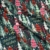 Marketa Stengl by Fabric Merchants Double Brushed Poly Jersey Knit Forest Christmas Wishes Hunter Green/Red/Pink
