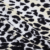 Double Brushed Leopard Print Ivory/Black
