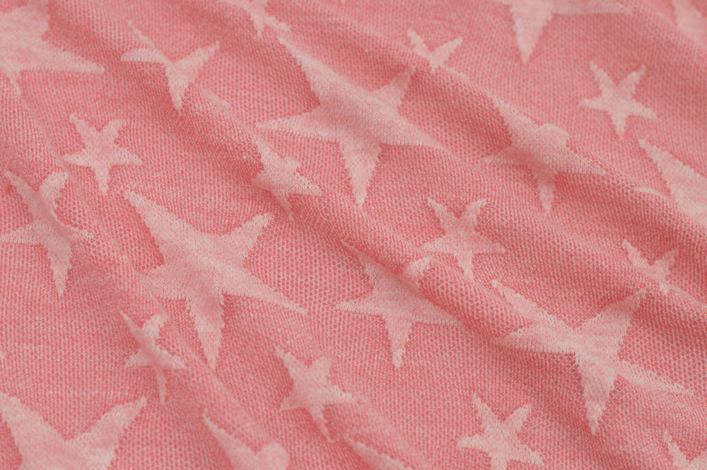 Baby French Terry Stars Coral