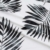 ITY Tropical Leaves White/Black