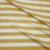 French Terry Stripe Ivory/Mustard Knit