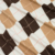 Double Brushed Harlequin Plaid Brown/Beige/Tan