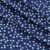 Double Brushed Speckled Dots Royal/White