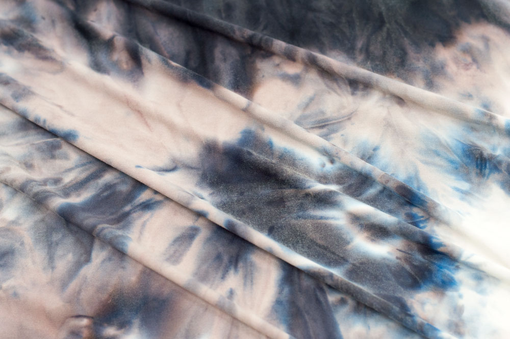 Double Brushed Tie-Dye Blacky/Taupe