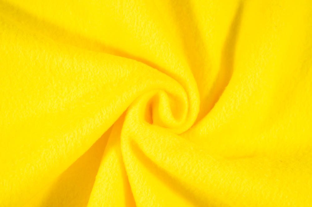 Fleece Solids Yellow