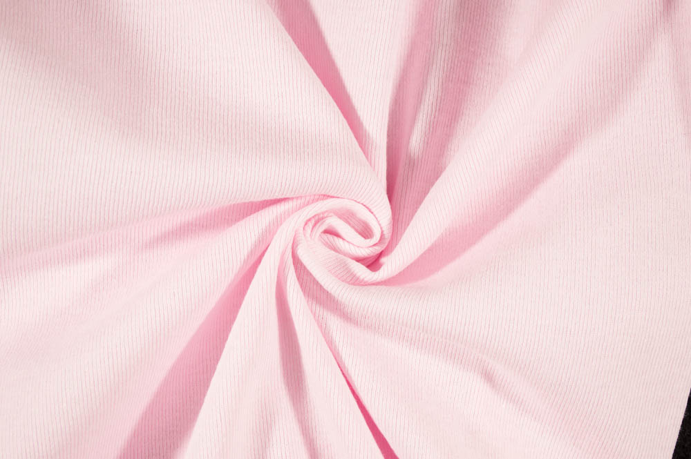 T-Knit Ribbing Baby Pink