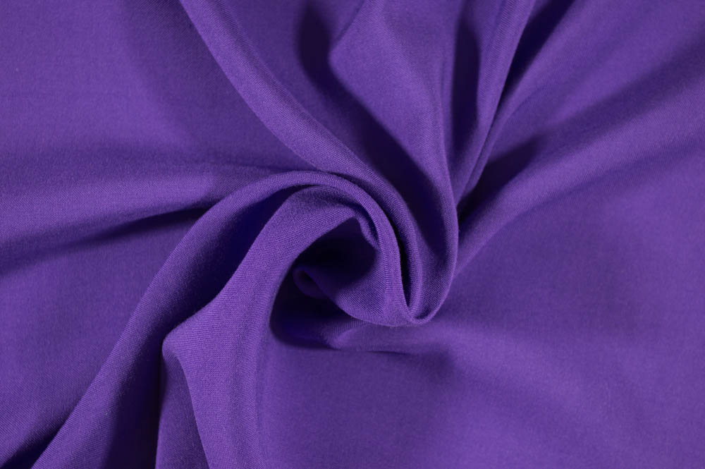 Rayon Challis Purple