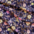 Double Brushed Floral Print Navy/Peach